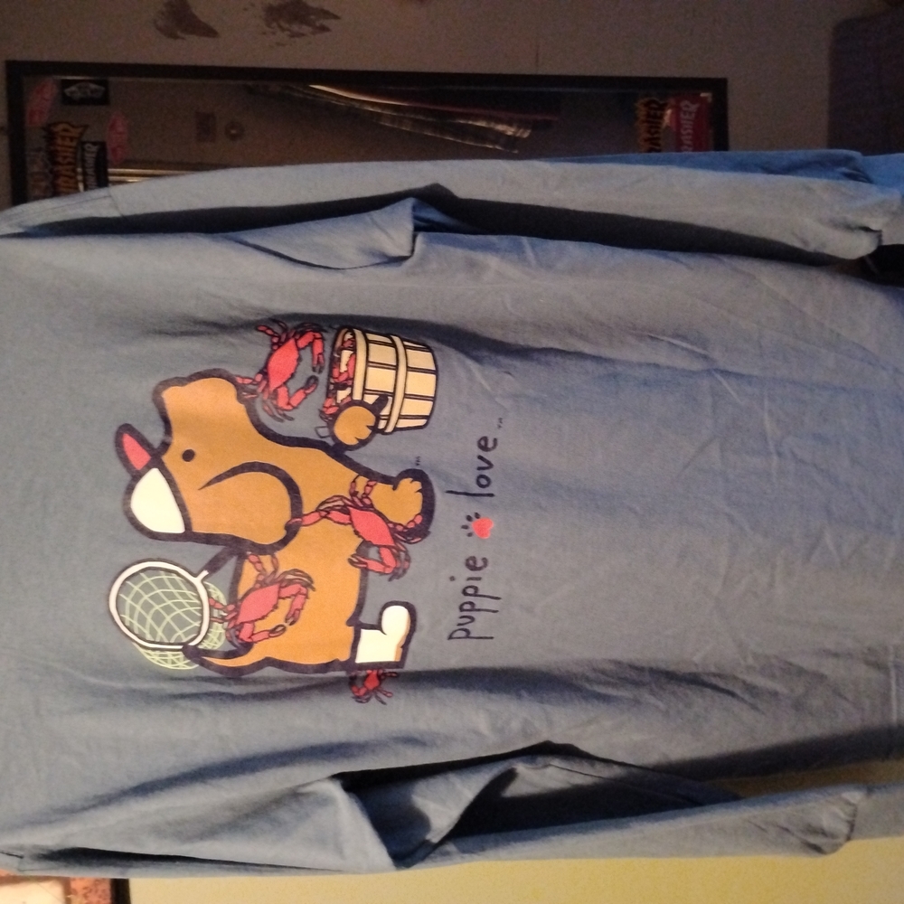 Puppy Love  Medium Blue